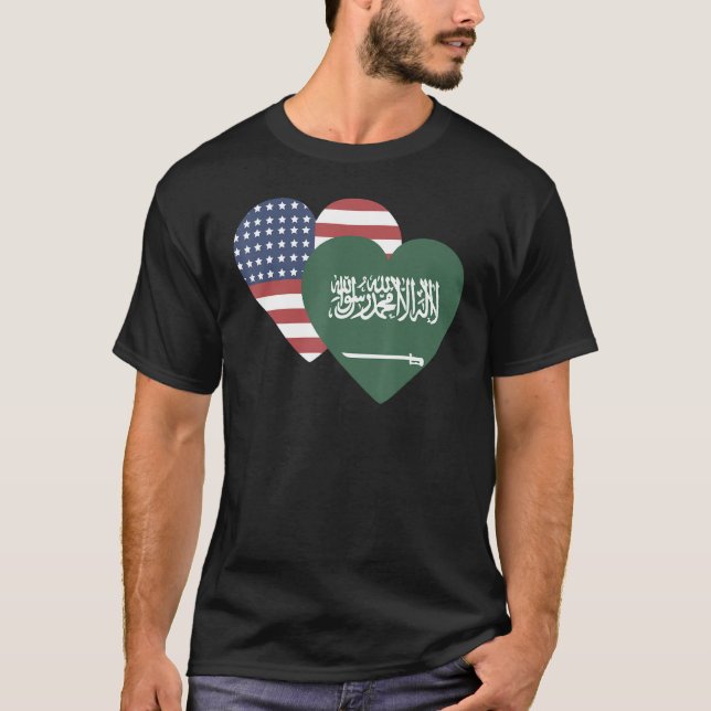 Camiseta Bandeira Nacional da Arábia Saudita (Frente)