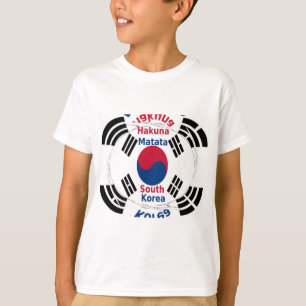Camiseta Bandeira Nacional da Coreia do Sul: Orgulho do Tae