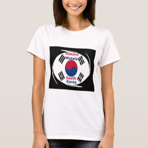 Camiseta Bandeira Nacional da Coreia do Sul: Orgulho do Tae