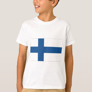 Camiseta Bandeira Nacional da Finlândia