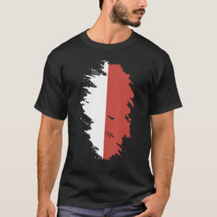Camiseta Bandeira Nacional da Indonésia souvenir para homen