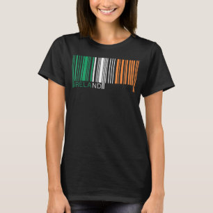 Camiseta Bandeira Nacional da Irlanda souvenir para homens 