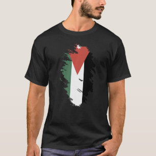 Camiseta Bandeira Nacional da Jordânia lembrança de homens