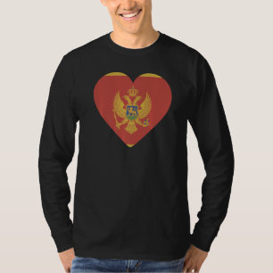 Camiseta Bandeira Nacional da Montenegro souvenir para home