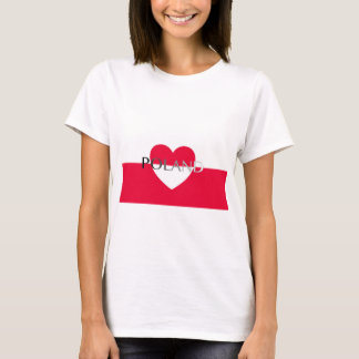 Camiseta Bandeira Nacional da Polônia - Polska - Rzeczpospo