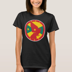 Camiseta Bandeira Nacional de Granada Dove Granadiana