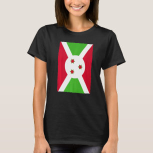 Camiseta Bandeira Nacional Do Burundi