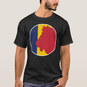 Camiseta Bandeira Nacional do Chade Lion Chadiano