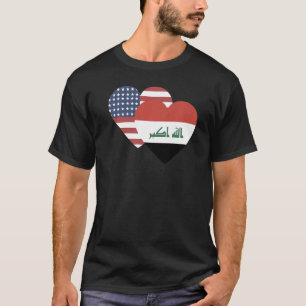 Camiseta Bandeira Nacional do Iraque souvenir para homens 5