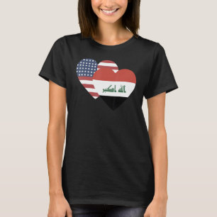 Camiseta Bandeira nacional do Iraque souvenir para homens 7