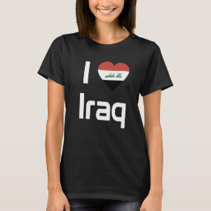 Camiseta Bandeira Nacional do Iraque souvenir para homens m