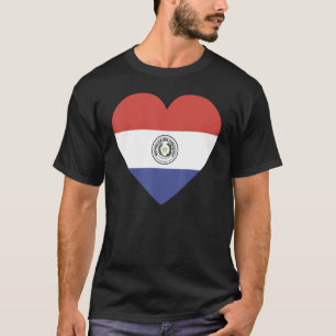 Camiseta Bandeira Nacional do Paraguai, lembrança feminina