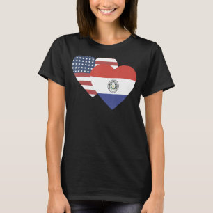 Camiseta Bandeira Nacional do Paraguai, lembrança feminina