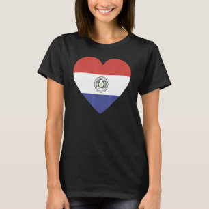 Camiseta Bandeira Nacional do Paraguai souvenir para homens