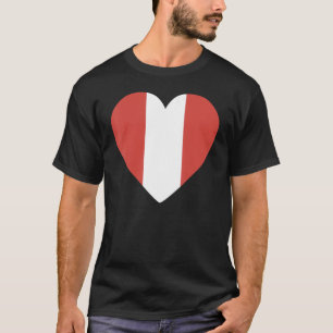 Camiseta Bandeira Nacional do Peru para homens 2