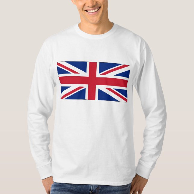 Camiseta Bandeira Nacional do Reino Unido (Frente)