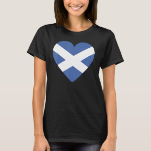 Camiseta Bandeira Nacional do souvenir da Escócia para home
