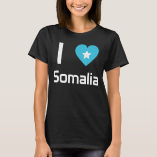 Camiseta Bandeira Nacional do souvenir da Somália para home