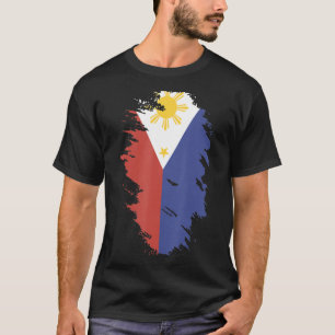 Camiseta Bandeira Nacional do Souvenir das Filipinas para h