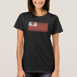 Camiseta Bandeira Nacional do souvenir de Tonga para homens