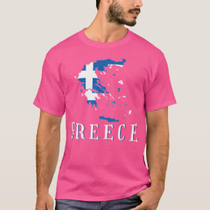 Camiseta Bandeira Nacional grécia