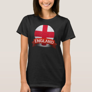 Camiseta Bandeira Nacional Inglaterra Futebol Fan Futebol
