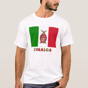 Camiseta Bandeira não oficial de Sinaloa