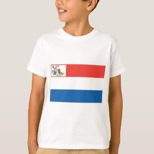 Camiseta Bandeira naval da república bátava (1796-1806)