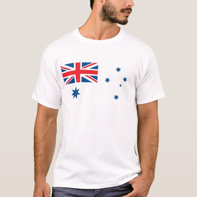 Camiseta Bandeira naval de Austrália (Frente)