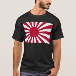 Camiseta Bandeira naval de Japão - bandeira japonesa de Sun