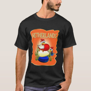 Camiseta Bandeira neerlandesa Poultry Chicken Coop Ho