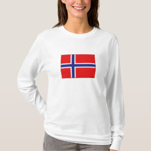 Camiseta Bandeira norueguesa