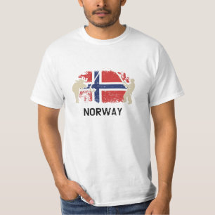 Camiseta Bandeira norueguesa, Noruega
