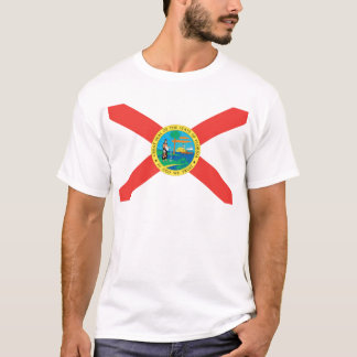 Camiseta Bandeira oficial do estado de Florida