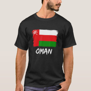 Camiseta Bandeira Oman Oman