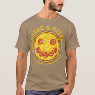 Camiseta Bandeira Orgulho gay do Orgulho e Pizza Lgbt Arco-