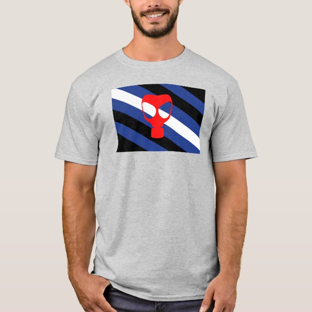 Camiseta Bandeira Orgulho Máscara (Frente)