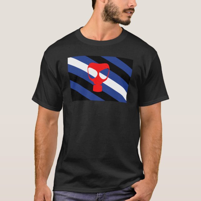 Camiseta Bandeira Orgulho Máscara (Frente)
