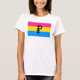 Camiseta Bandeira Pansexual do orgulho
