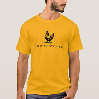 Camiseta Bandeira Paródia Gadsden 'Não Amofine Minhas Penas