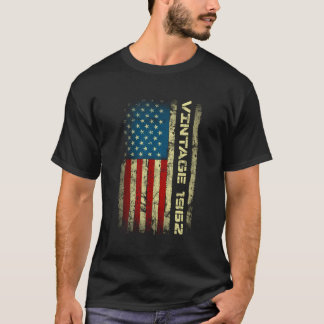 Camiseta Bandeira Patriótica Americana 1962 61Ruas