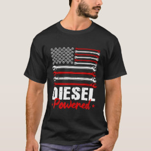 Camiseta Bandeira Patriótica Americana Motora Diesel