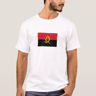 Camiseta Bandeira Patriótica Angolana