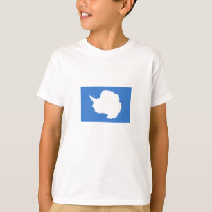 Camiseta Bandeira Patriótica Antártica
