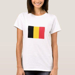 Camiseta Bandeira Patriótica Belga