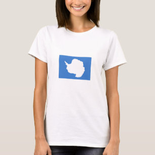 Camiseta Bandeira patriótica da Antártica