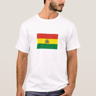 Camiseta Bandeira Patriótica da Bolívia