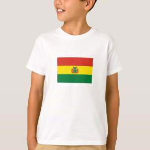 Camiseta Bandeira Patriótica da Bolívia