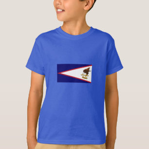 Camiseta Bandeira Patriótica da Samoa Americana
