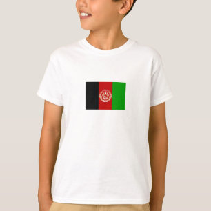 Camiseta Bandeira patriótica de Afeganistão